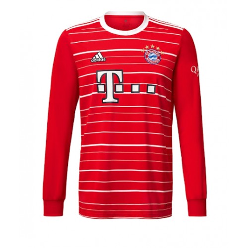 Bayern Munich Benjamin Pavard #5 Hemmatröja 2022-23 Långärmad Bayern Munich Benjamin Pavard #5 Hemmatröja 2022-23 Långärmad